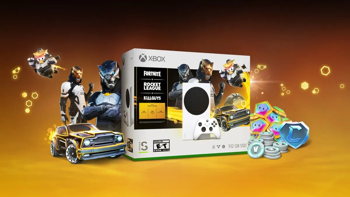 Microsoft Xbox Series S Gilded Hunter Bundle