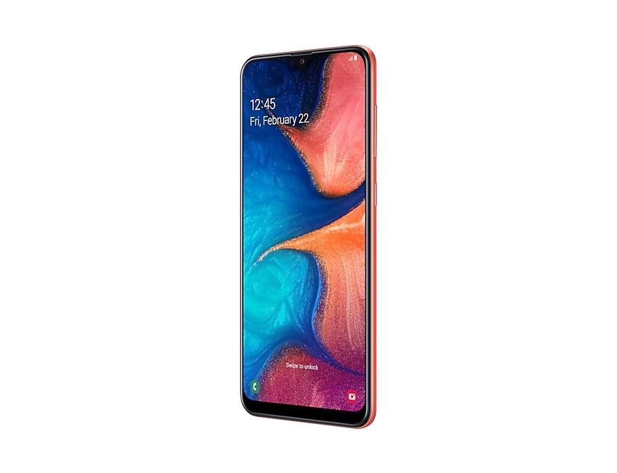 samsung galaxy a20 orange