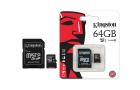 Kingston 64Gb microSDHC Class 10 UHS-I (SDC10G2/64GB)