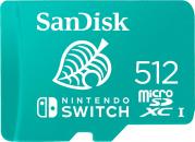 SanDisk microSDXC 512GB for Nintendo Switch (SDSQXAO-512G-GNCZN)
